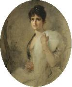 A portrait of a lady